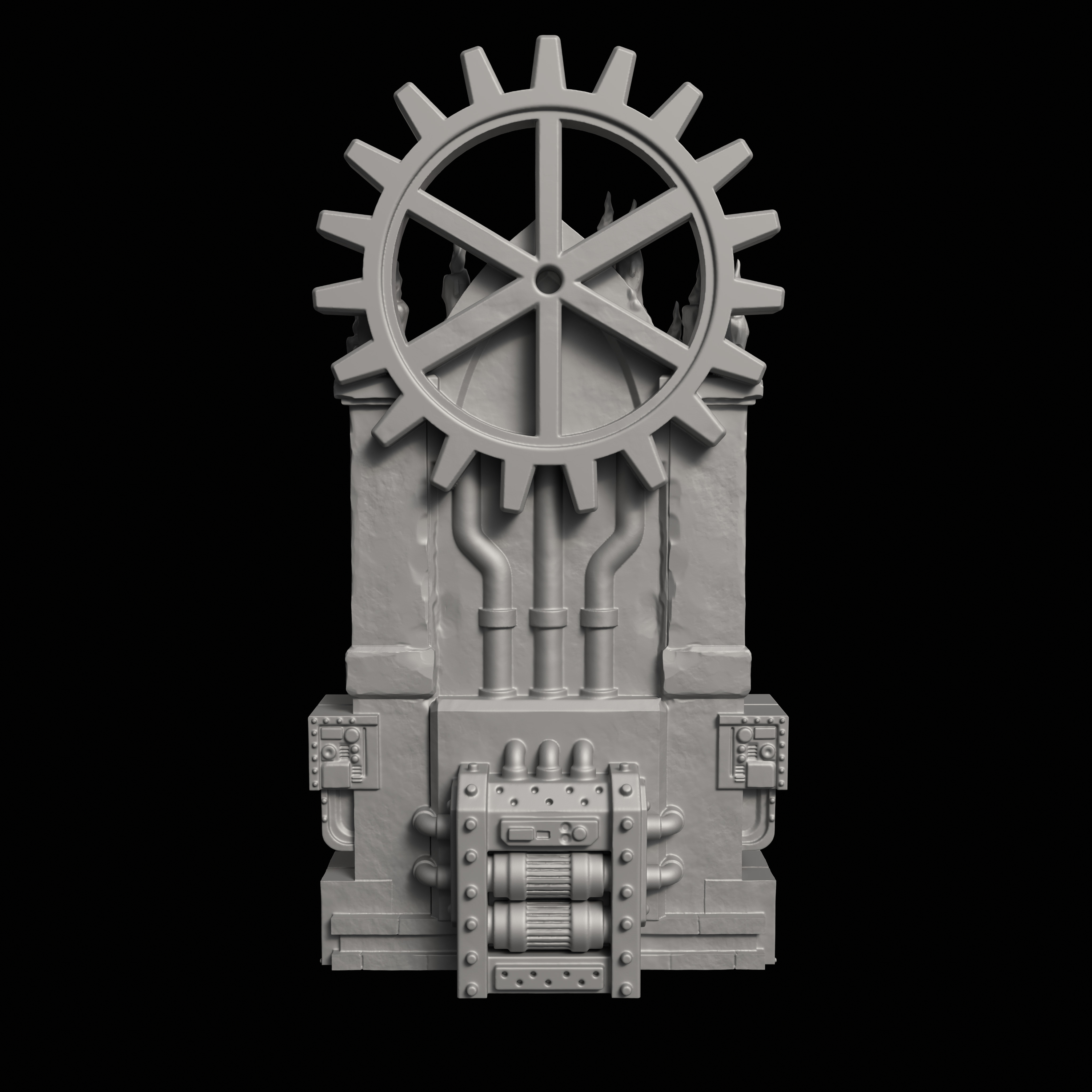 Imperial Throne 3D Printable Miniature 3D print model_4