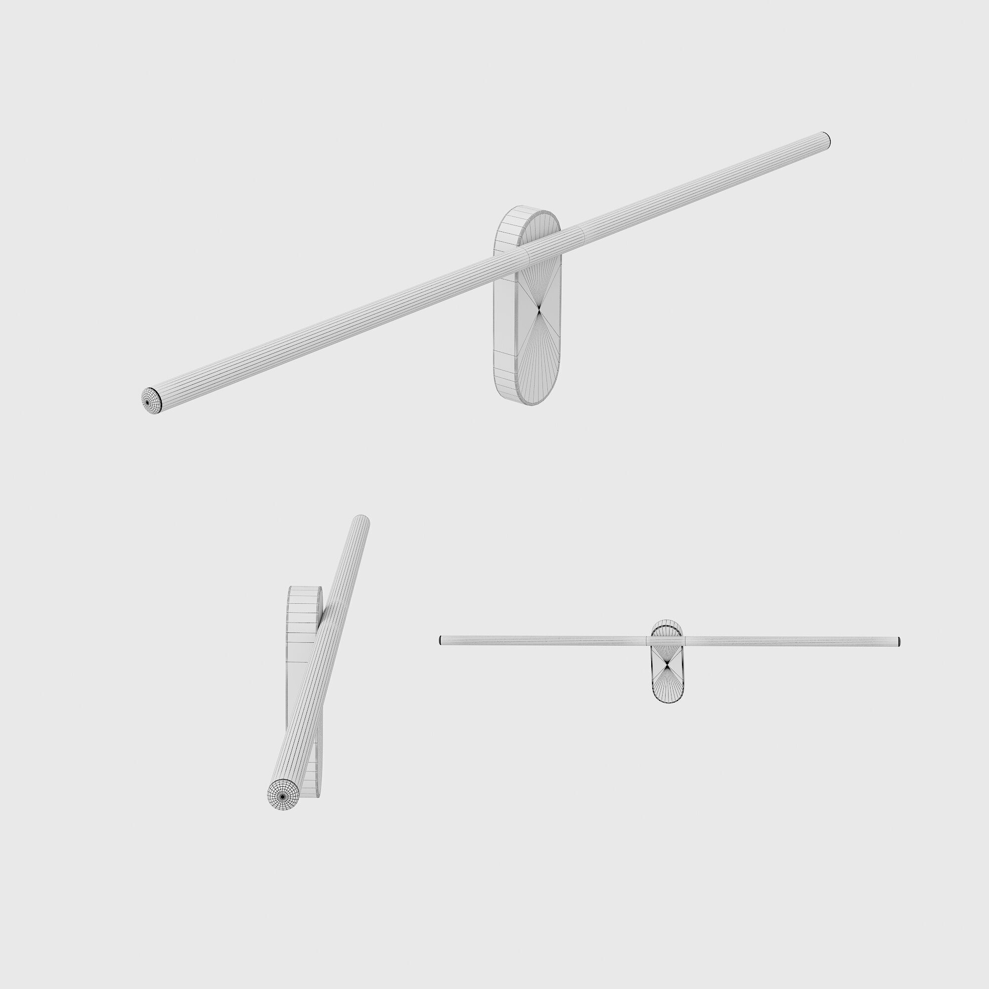 Jeninora Wall Light 3D model_1