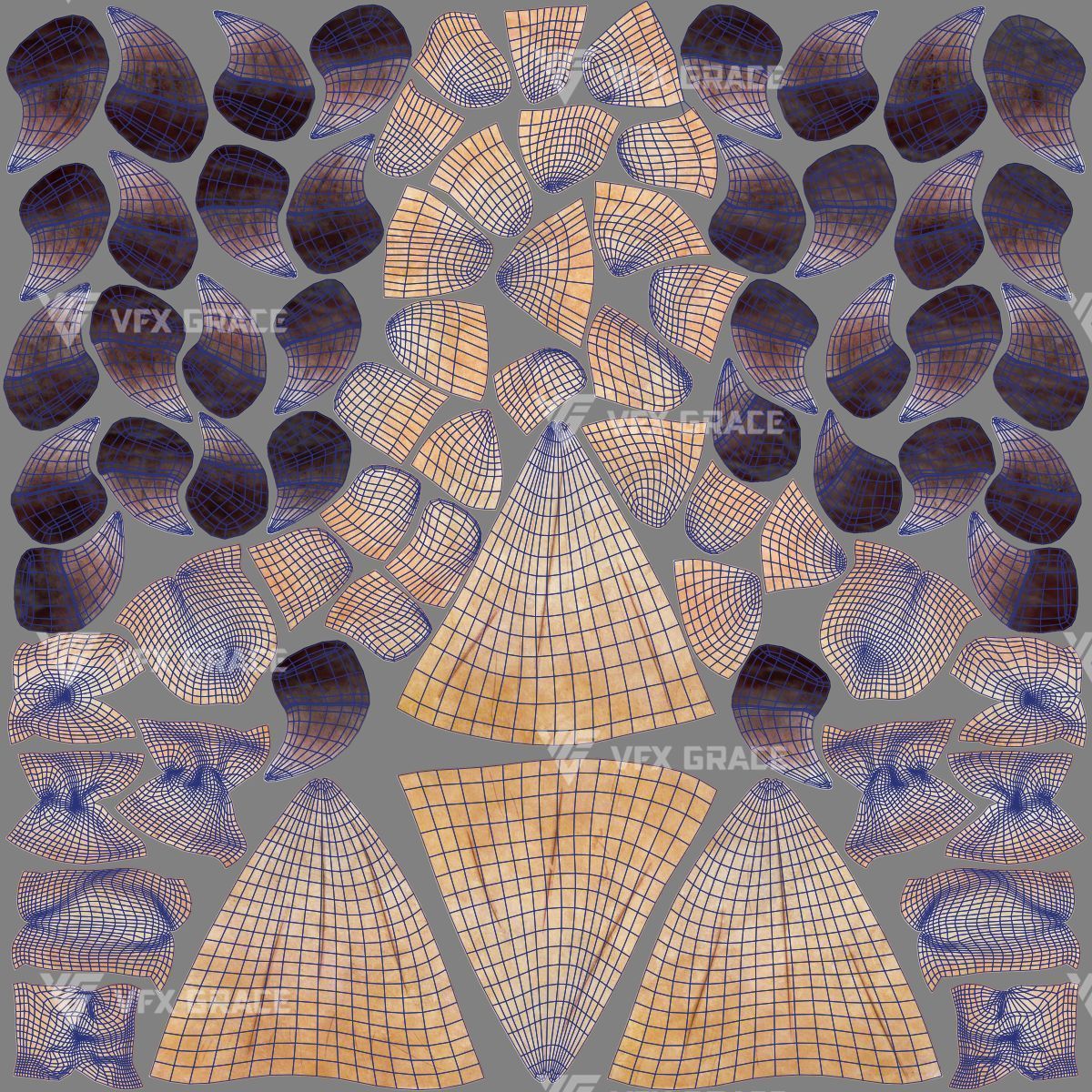 White Lion Animation - Blender 3D model_25