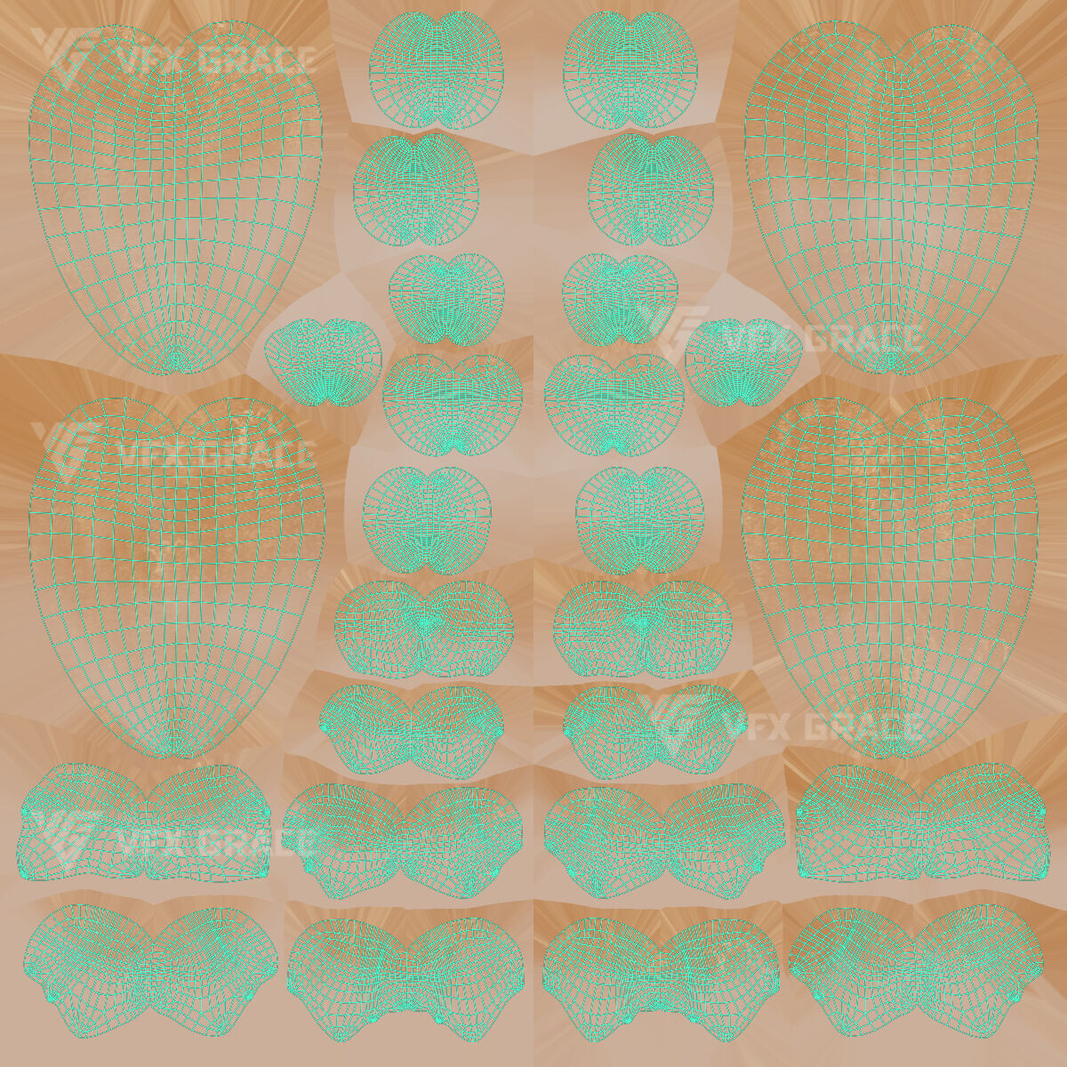 Bengal Tiger Animation - Blender 3D Model 3D model_26