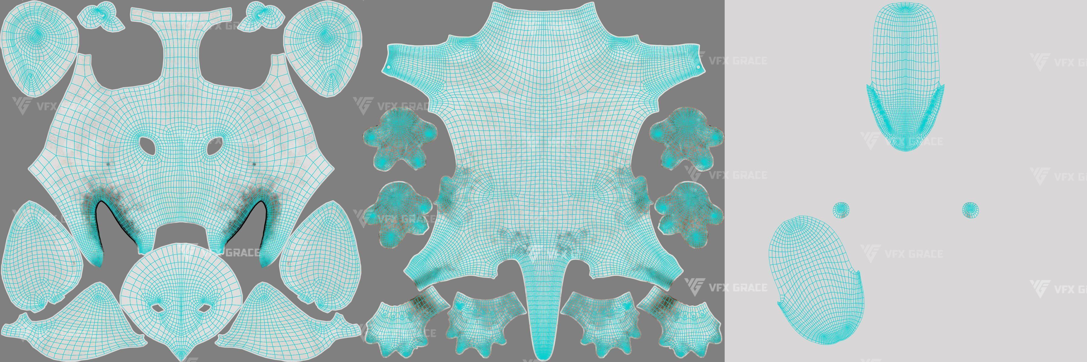 Arctic Wolf Animation - Blender 3D Model 3D model_21