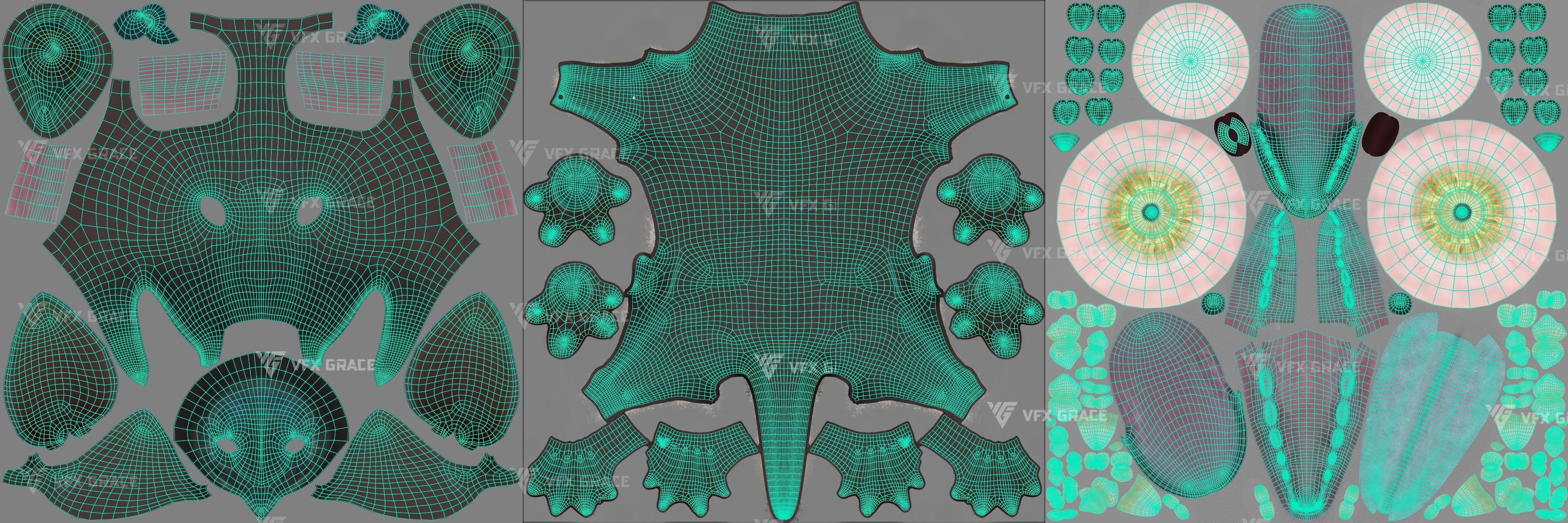 Arctic Wolf Animation - Blender 3D Model 3D model_22