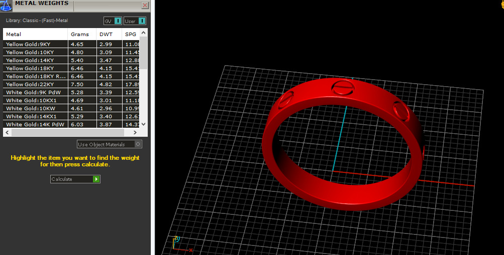 Rings Model 7662 3D print model_7