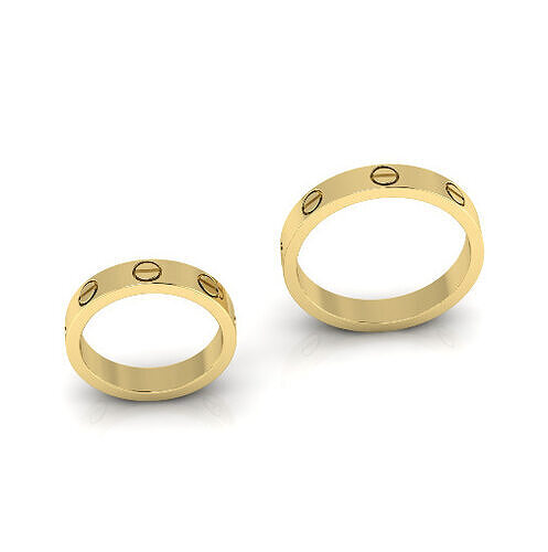 Rings Model 7662 3D print model