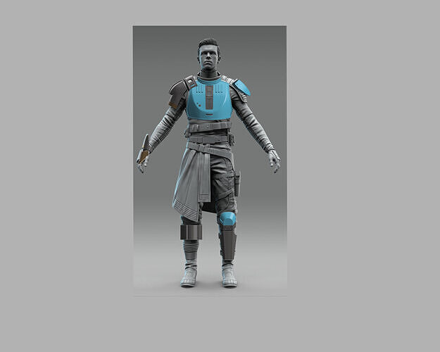 Survivor - Cal Kestis Comander Armor - Jedi Survivor 3D print model