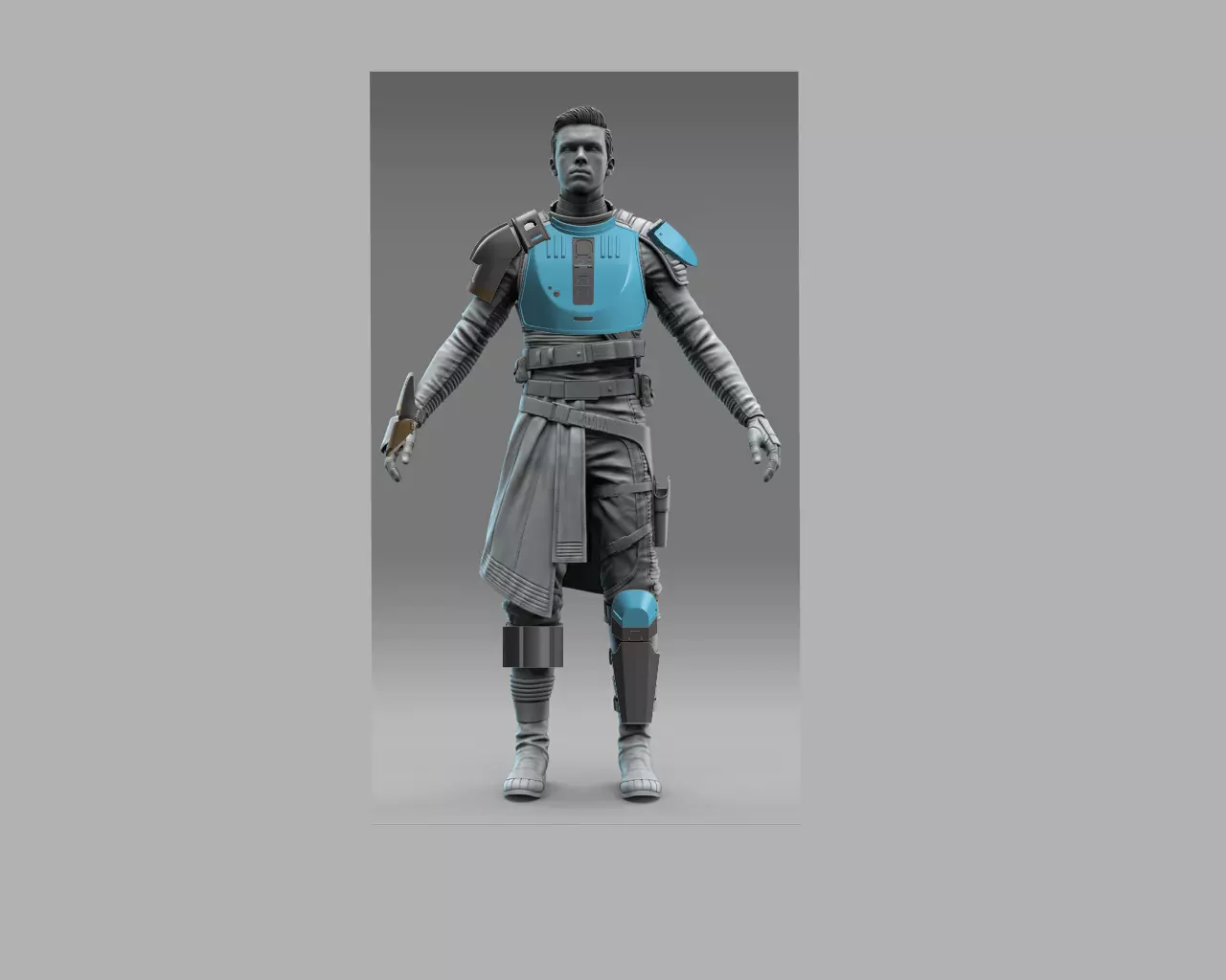 Survivor - Cal Kestis Commander Armor - Jedi Survivor 3D print model_0