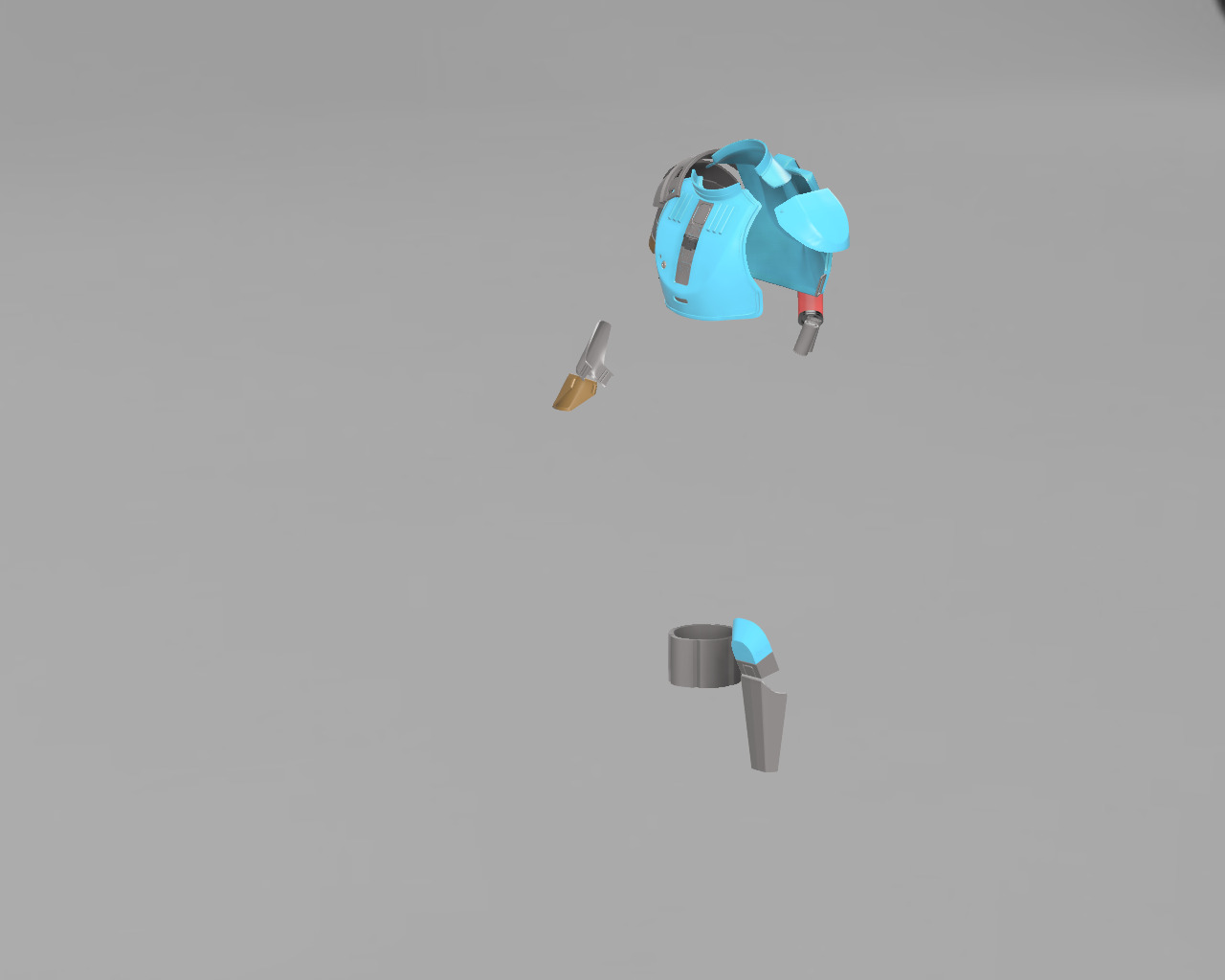 Survivor - Cal Kestis Commander Armor - Jedi Survivor 3D print model_7