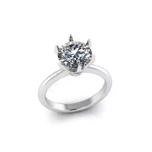 Solitaire ring Model 7659