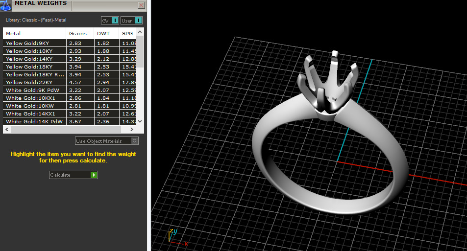Solitaire ring Model 7651 3D print model_6