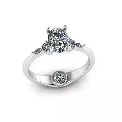Solitaire ring Model 7642