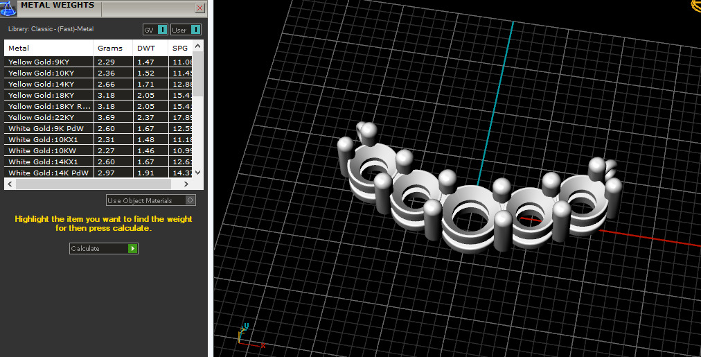 Pendant Model 7640 3D print model_6