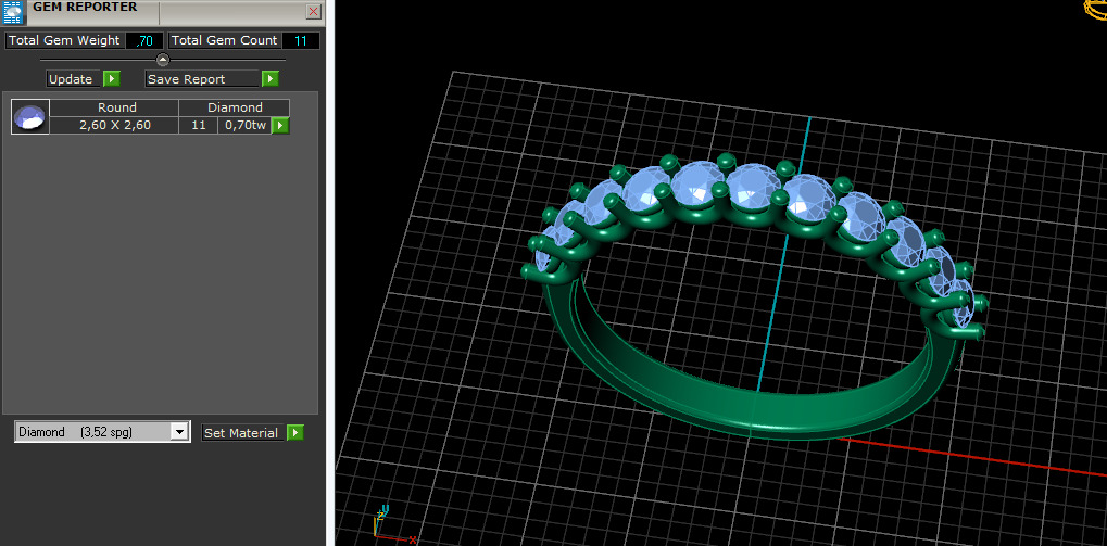 Ring Model 7639 3D print model_7