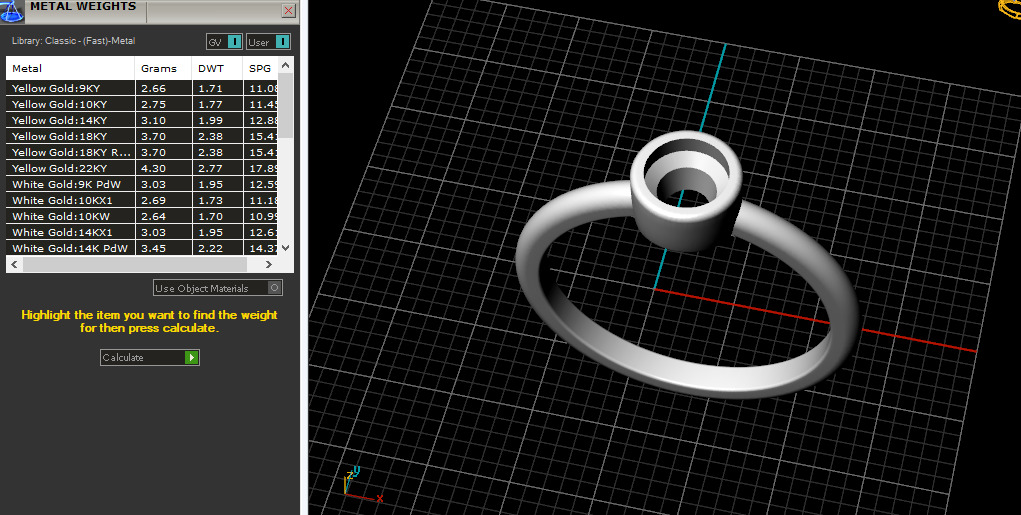Solitaire ring Model 7637 3D print model_6