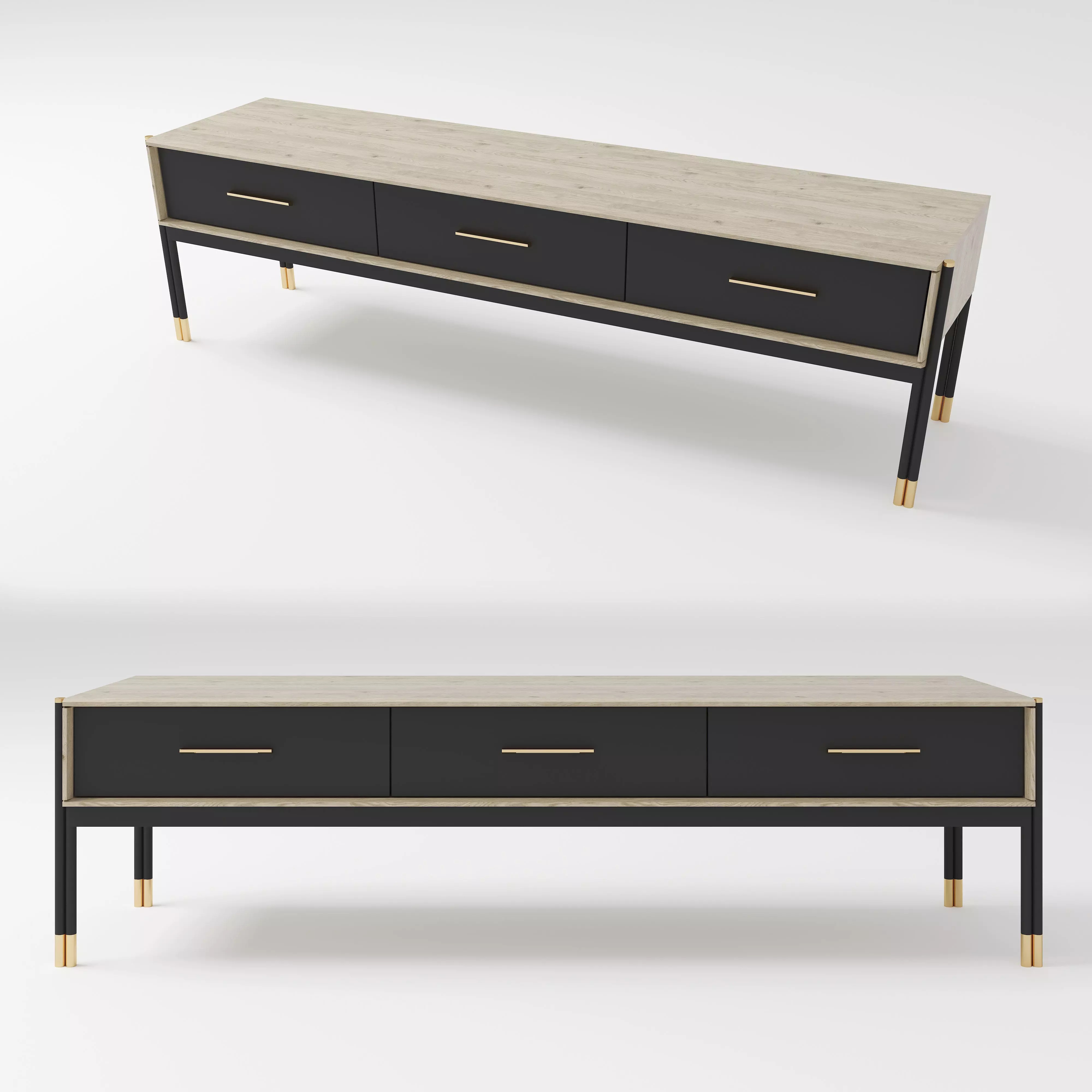 Hellim Tv Unit 3D model_0