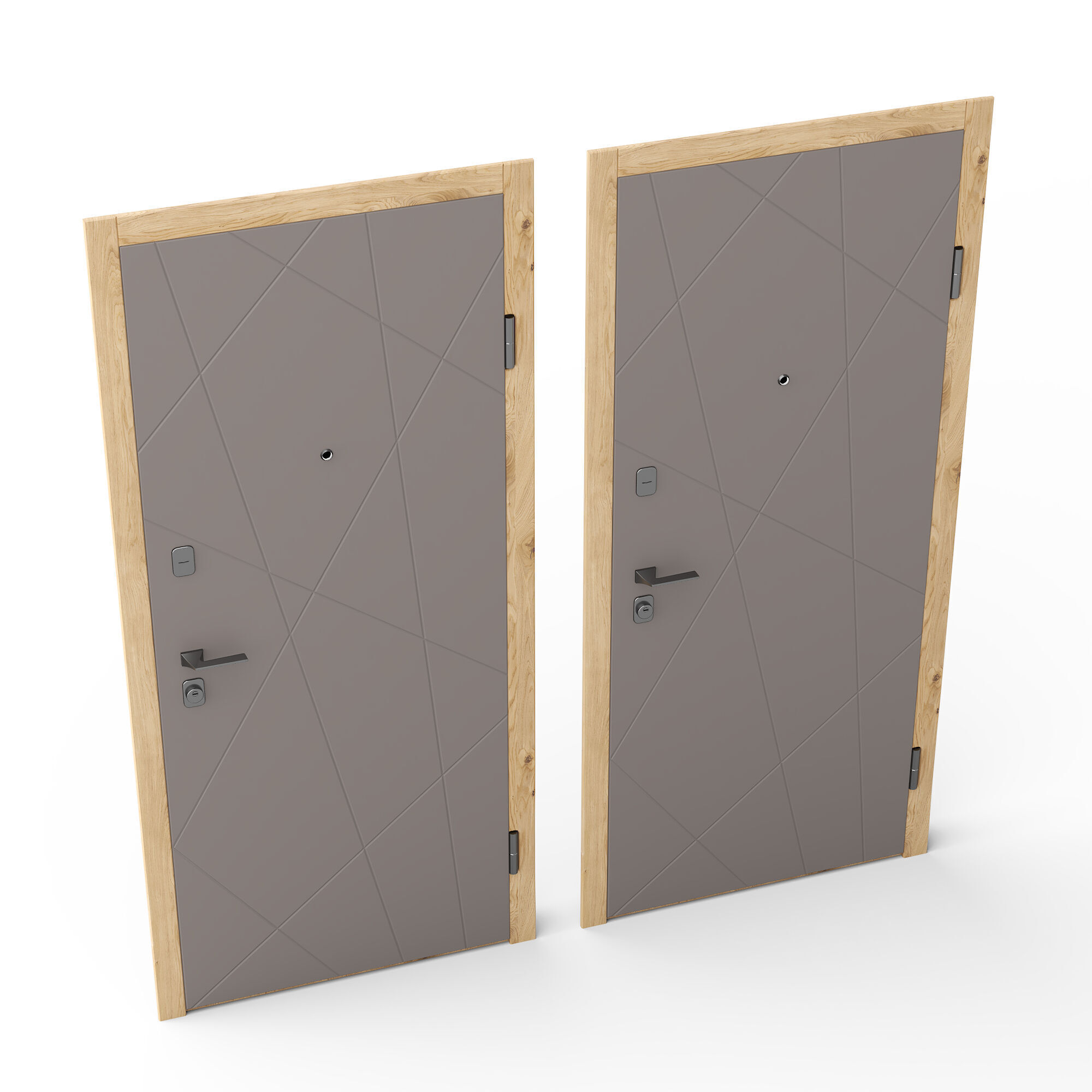 Heanry Door 3D model_1