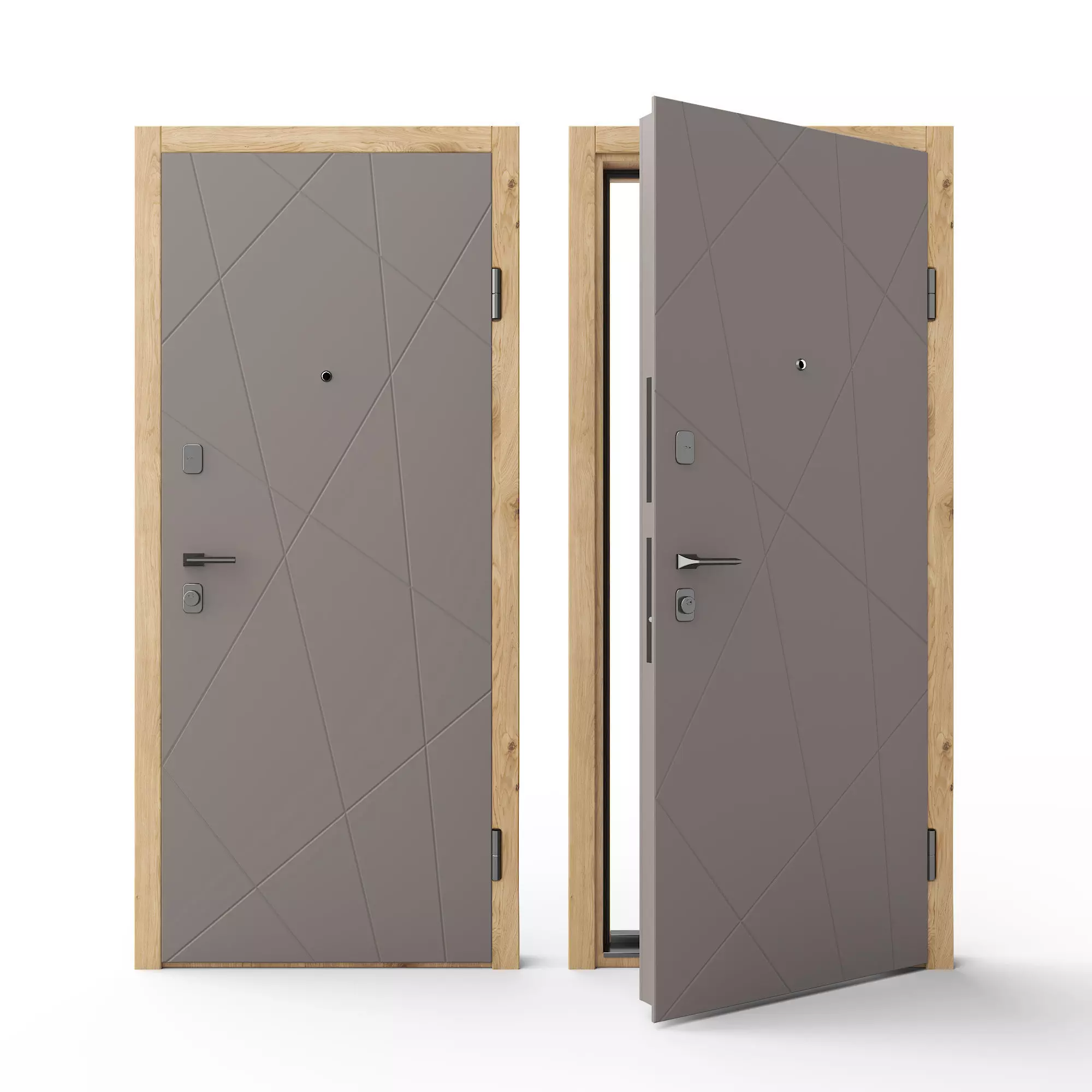 Heanry Door 3D model_0