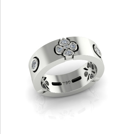 Ring Model 7697 3D print model_1