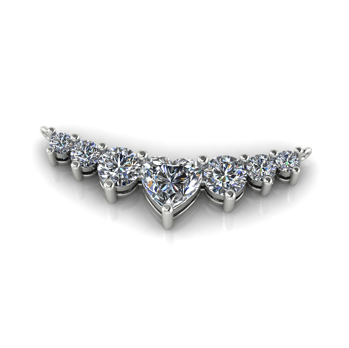 Heart pendant Model 7691 3D print model_1