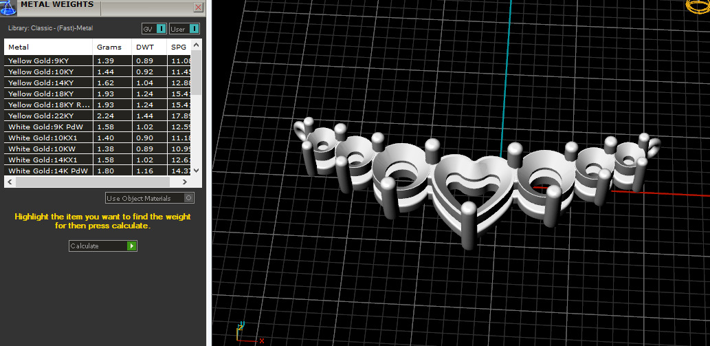 Heart pendant Model 7691 3D print model_6