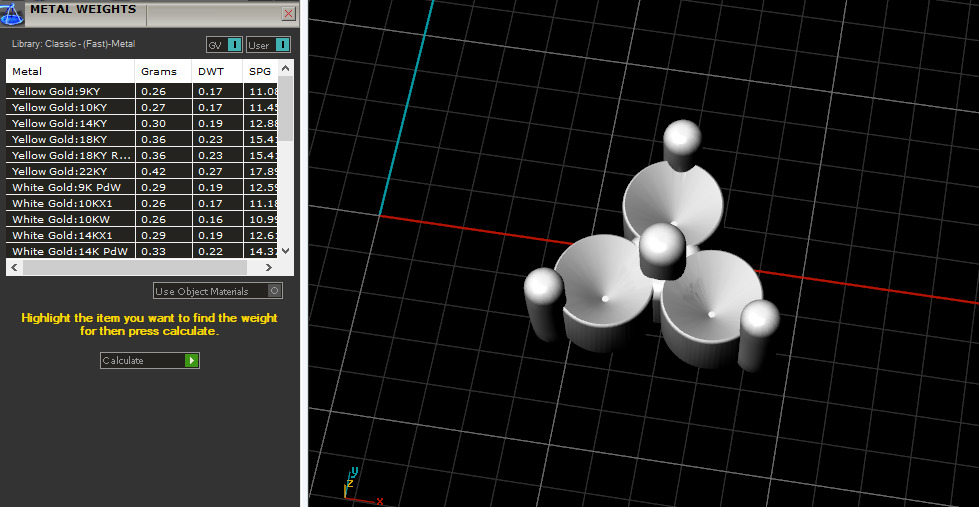 Stud earrings Model 7673 3D print model_6