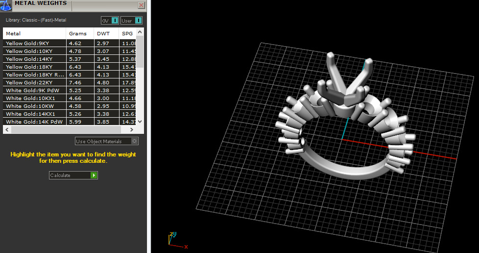 Solitaire engagement rings Model 7667 3D print model_6
