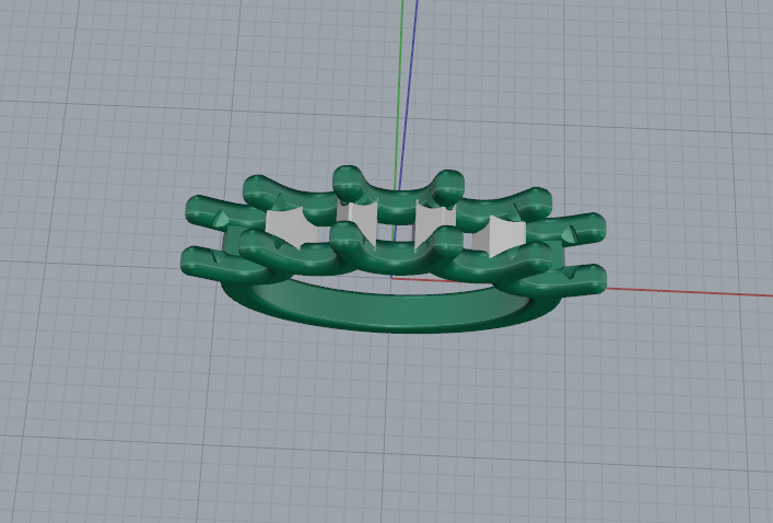 Ring Model 7665 3D print model_2