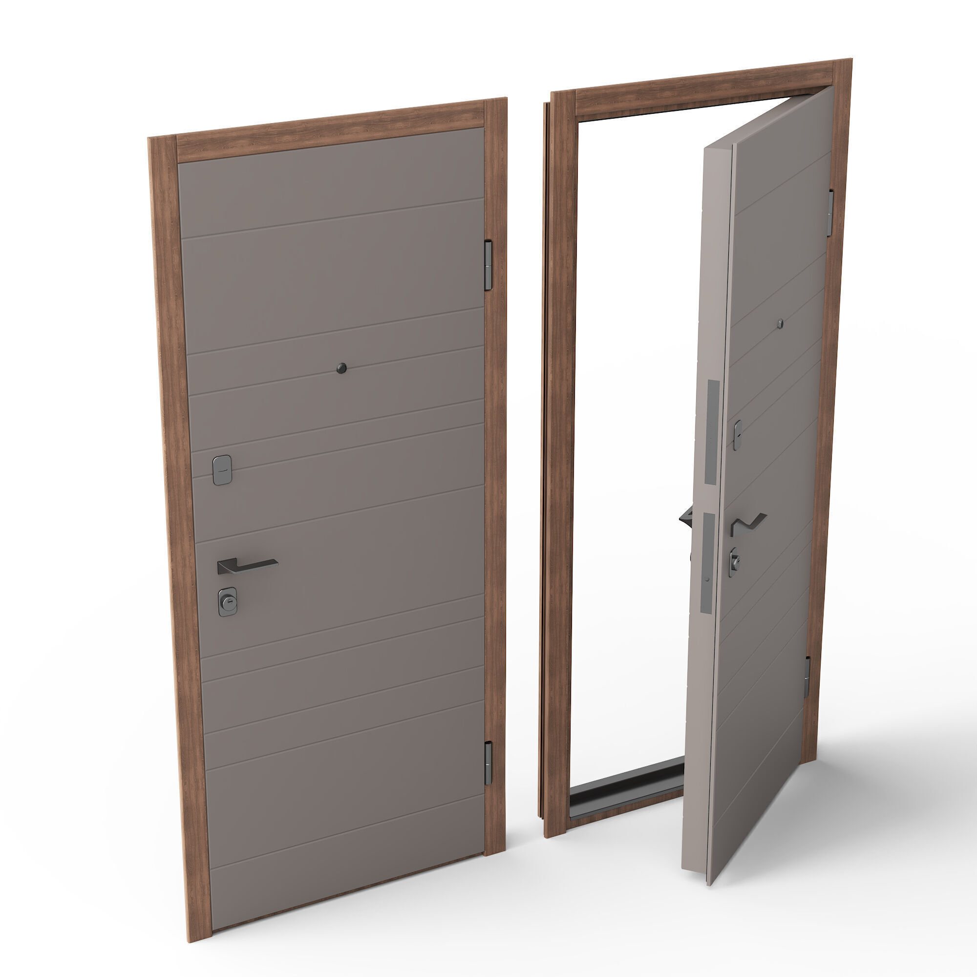 Fhalid Door 3D model_1