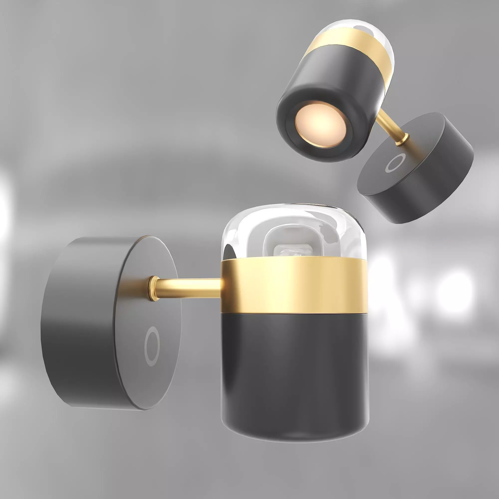 Fedubrei Wall Light 3D model_0