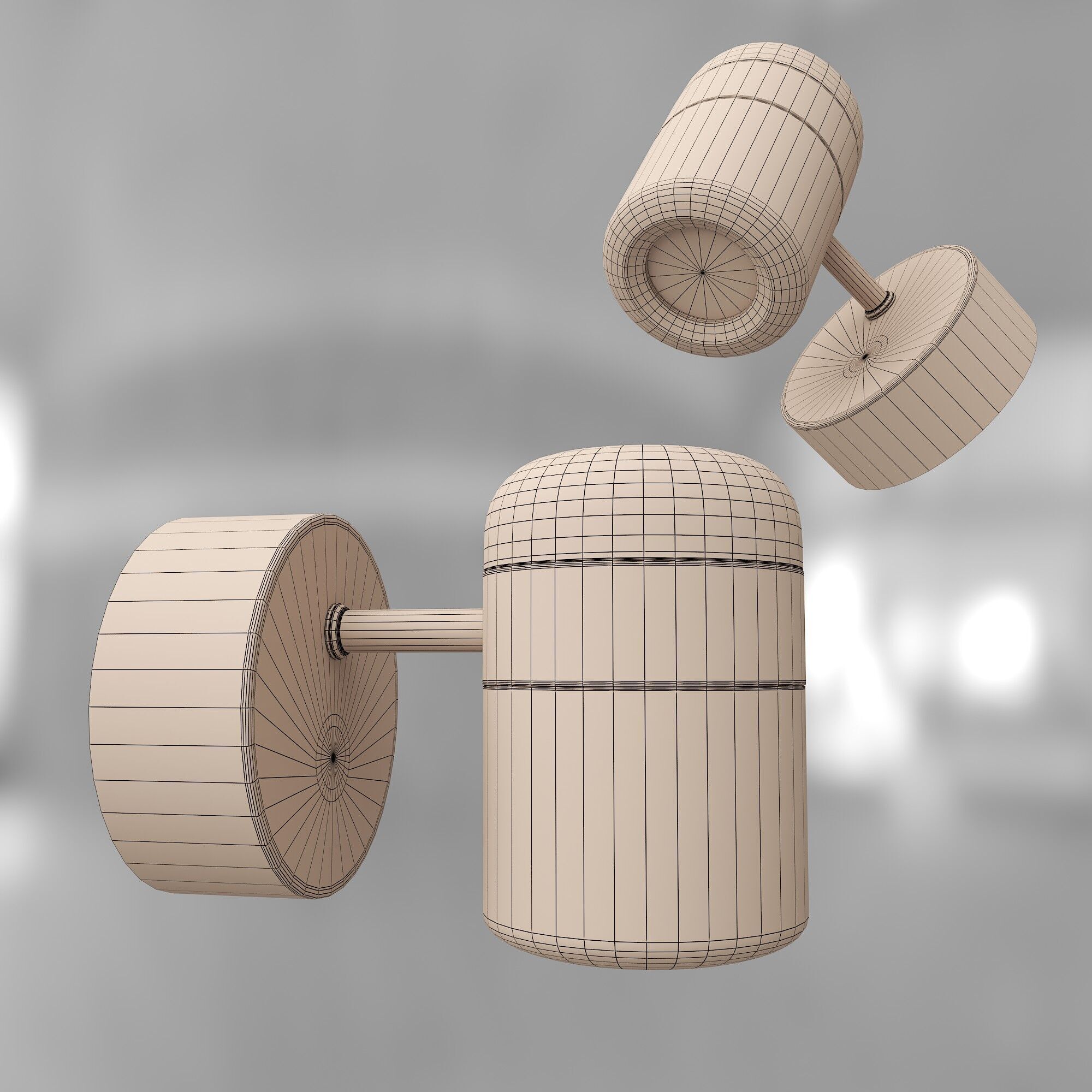 Fedubrei Wall Light 3D model_1