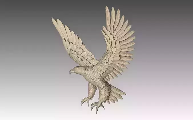 Eagle CNC 3D model 3D print model