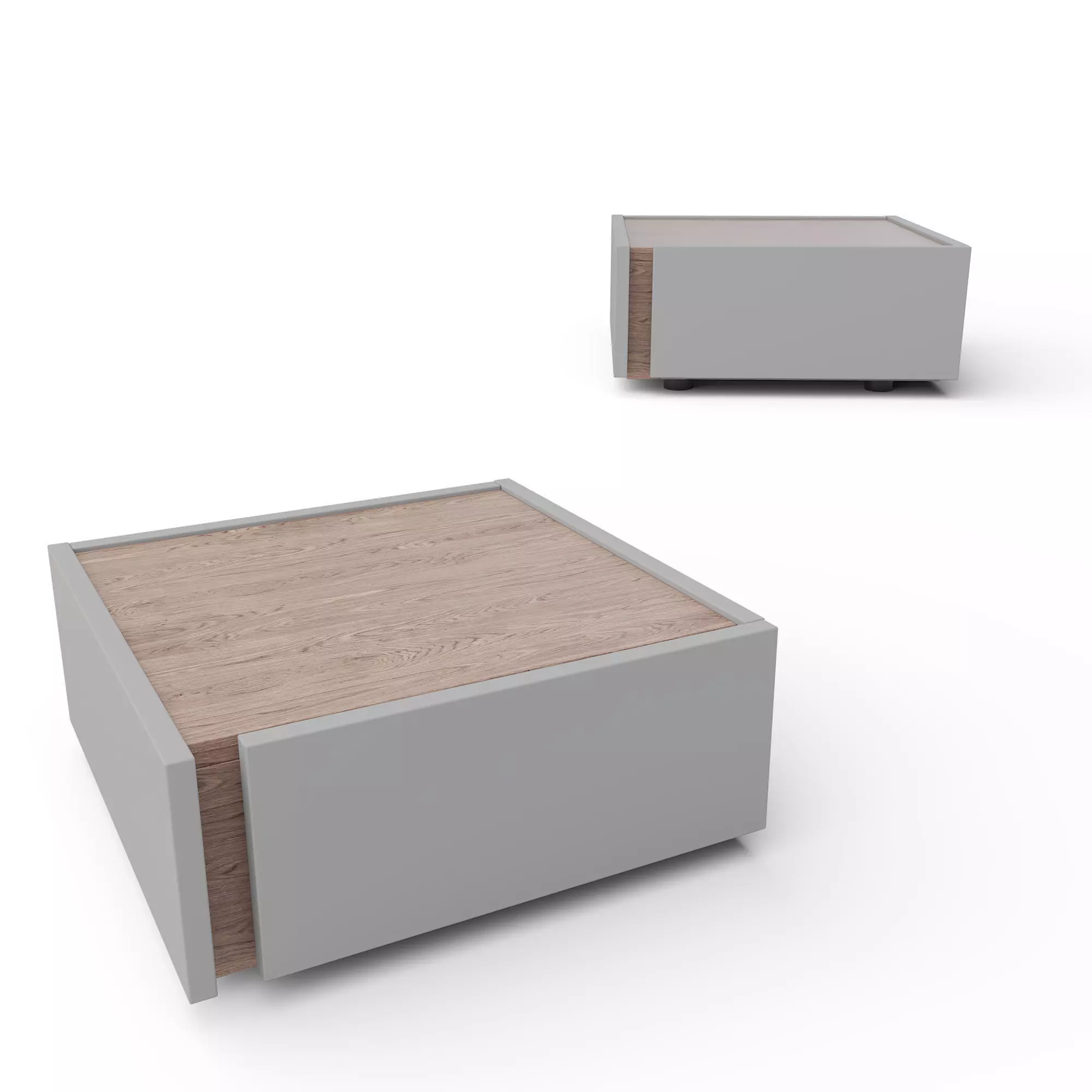 Ellis Bedside Table 3D model_0