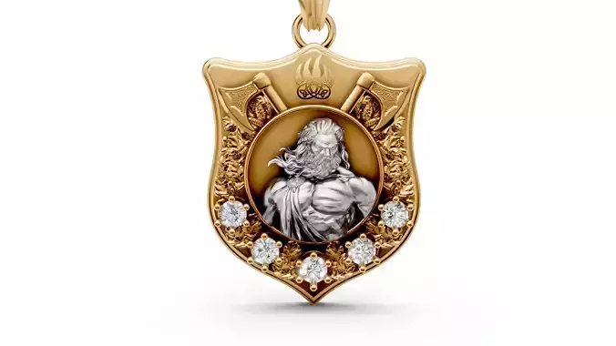 Zeus Pendant Lux 3D print model