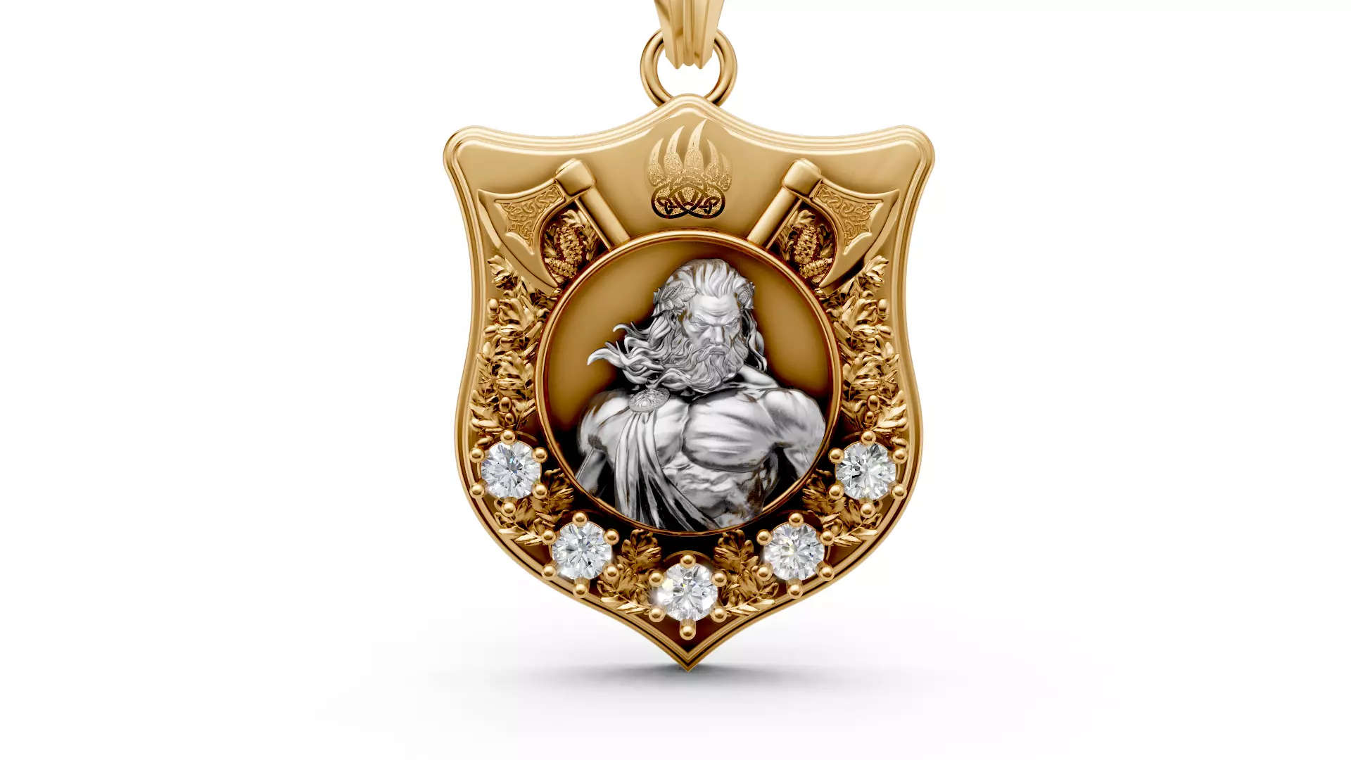 Zeus Pendant Lux 3D print model