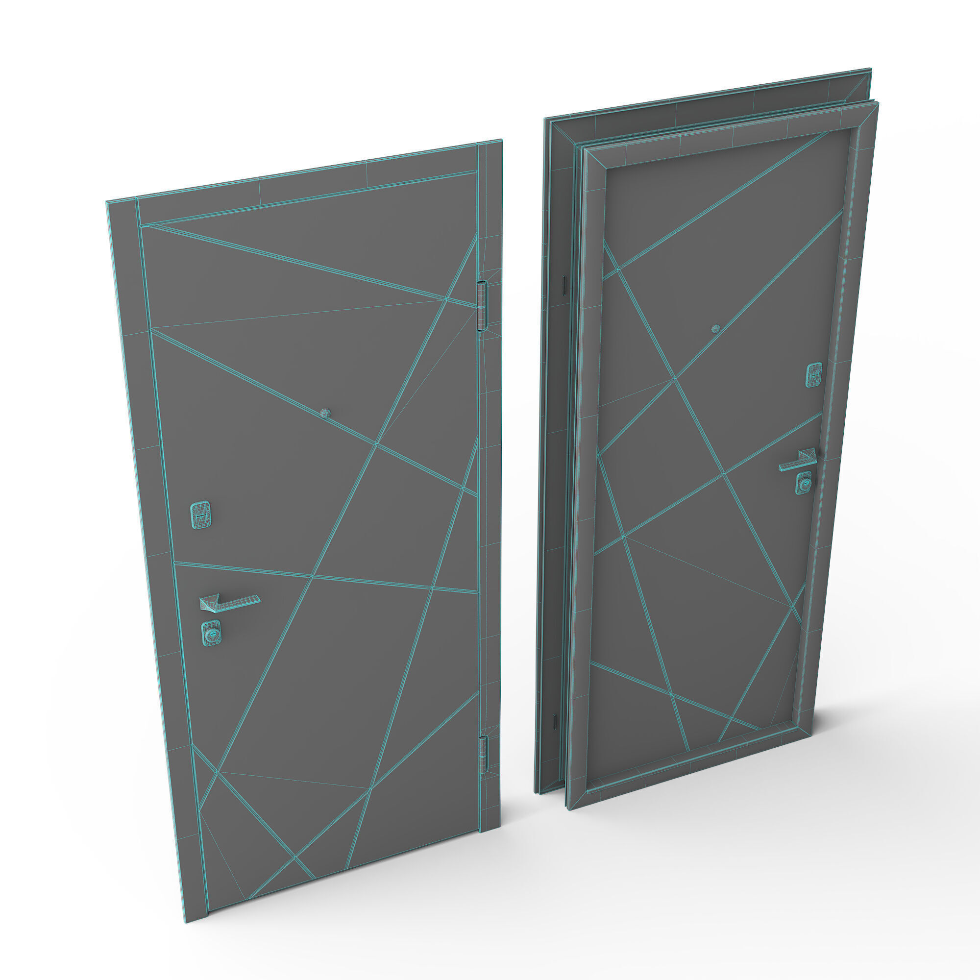 Eanloa Door 3D model_2