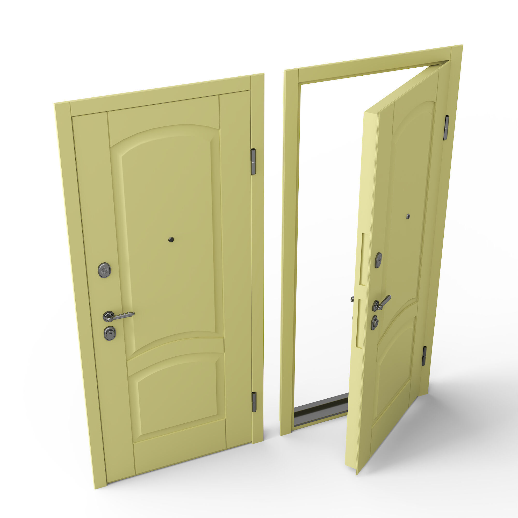 Dev Door 3D model_1