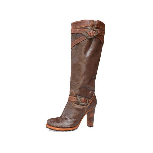 Brown boot Game Ready Shoe Asset Low-poly 3D model