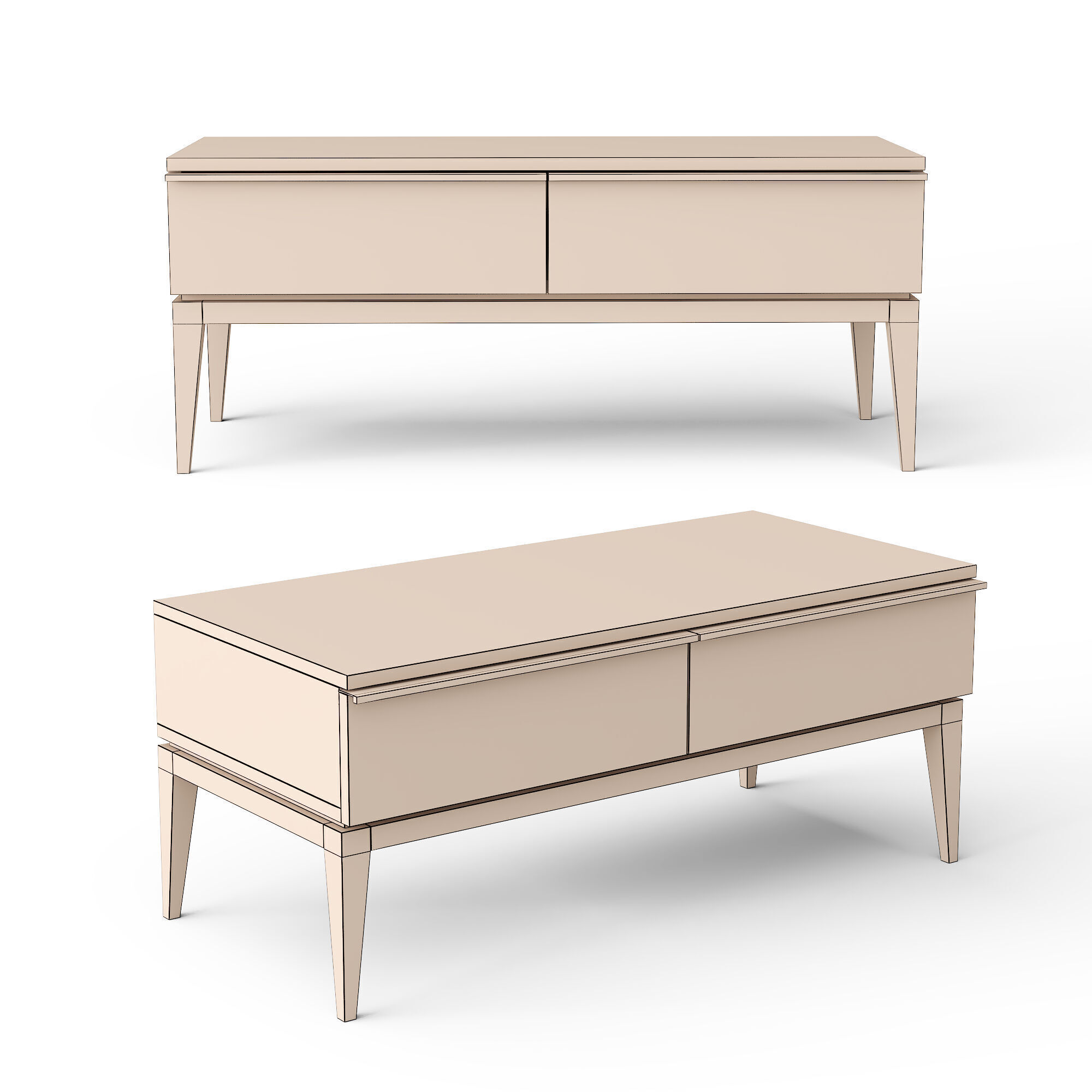 Daus Sideboard 3D model_2