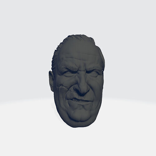 Head Sculpt  3D Model Inspired by The Penguin 3D print model