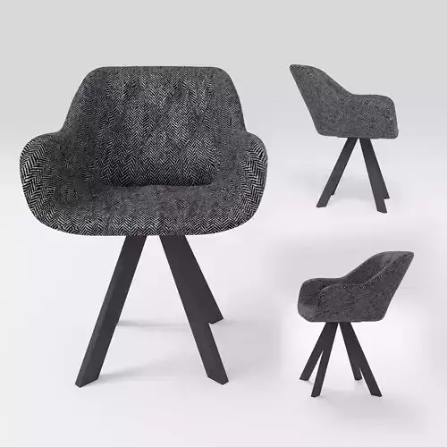 Colte Dining Chair 4 3D model