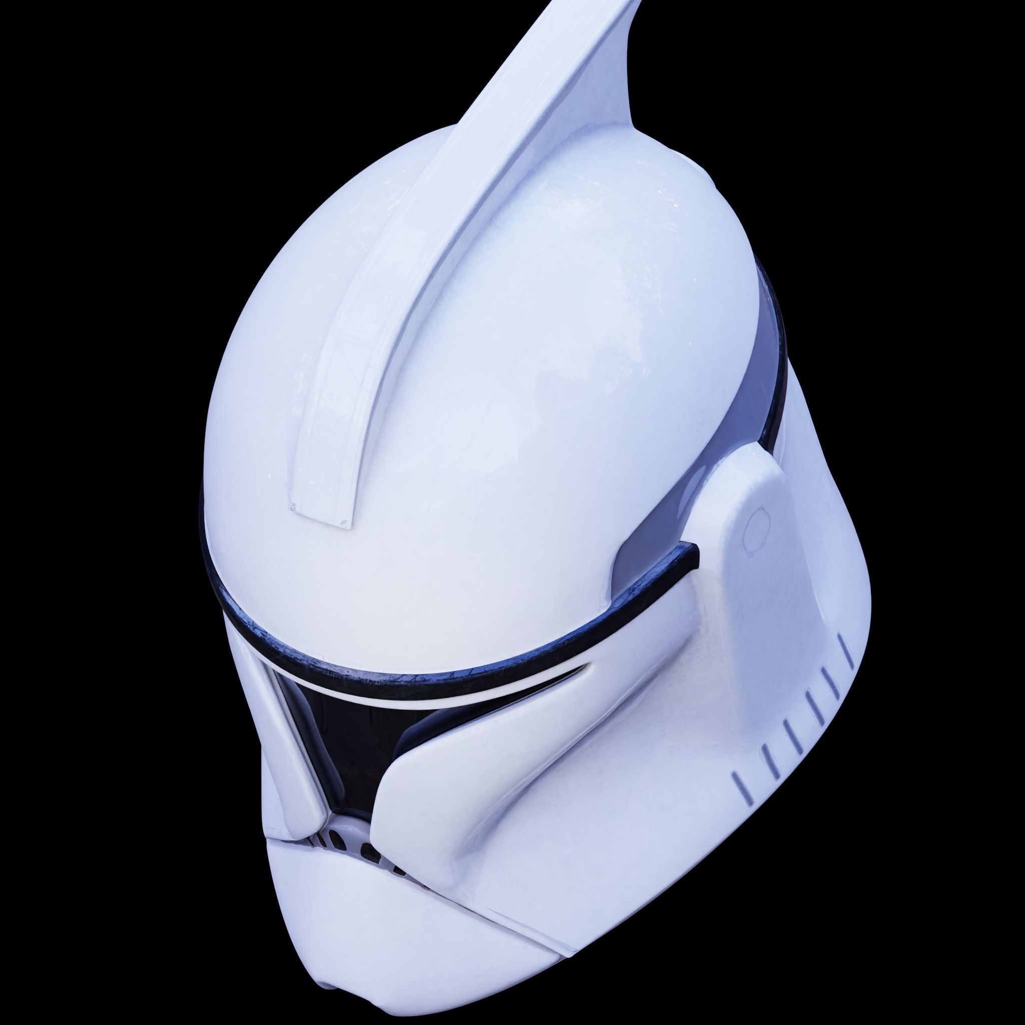 STAR TROOPER HELMET - Star Wars Fan Art STL 3D print model_10
