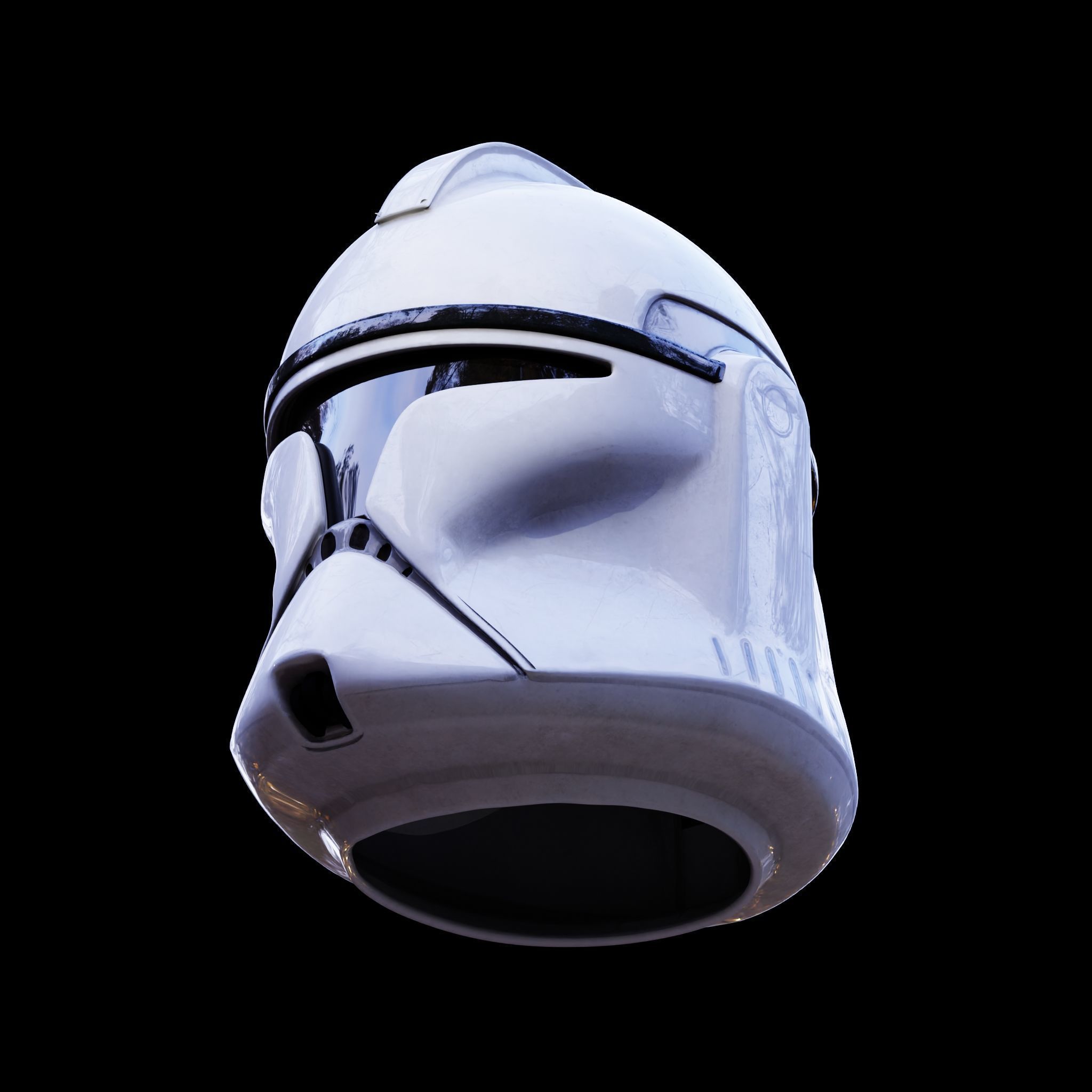 STAR TROOPER HELMET - Star Wars Fan Art STL 3D print model_15