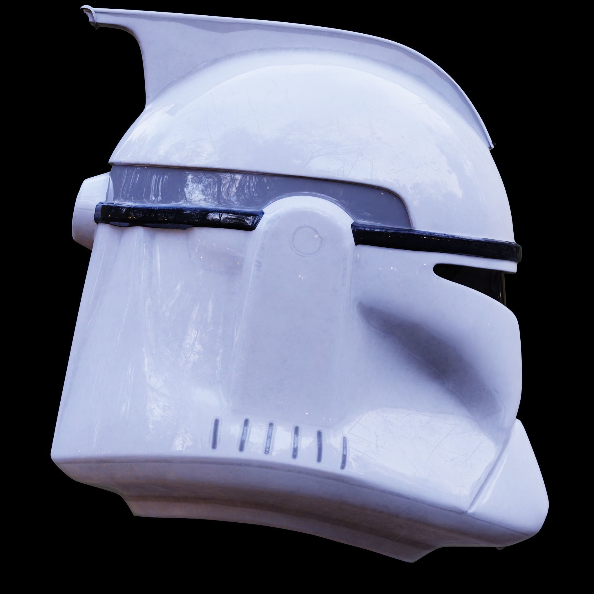STAR TROOPER HELMET - Star Wars Fan Art STL 3D print model_22