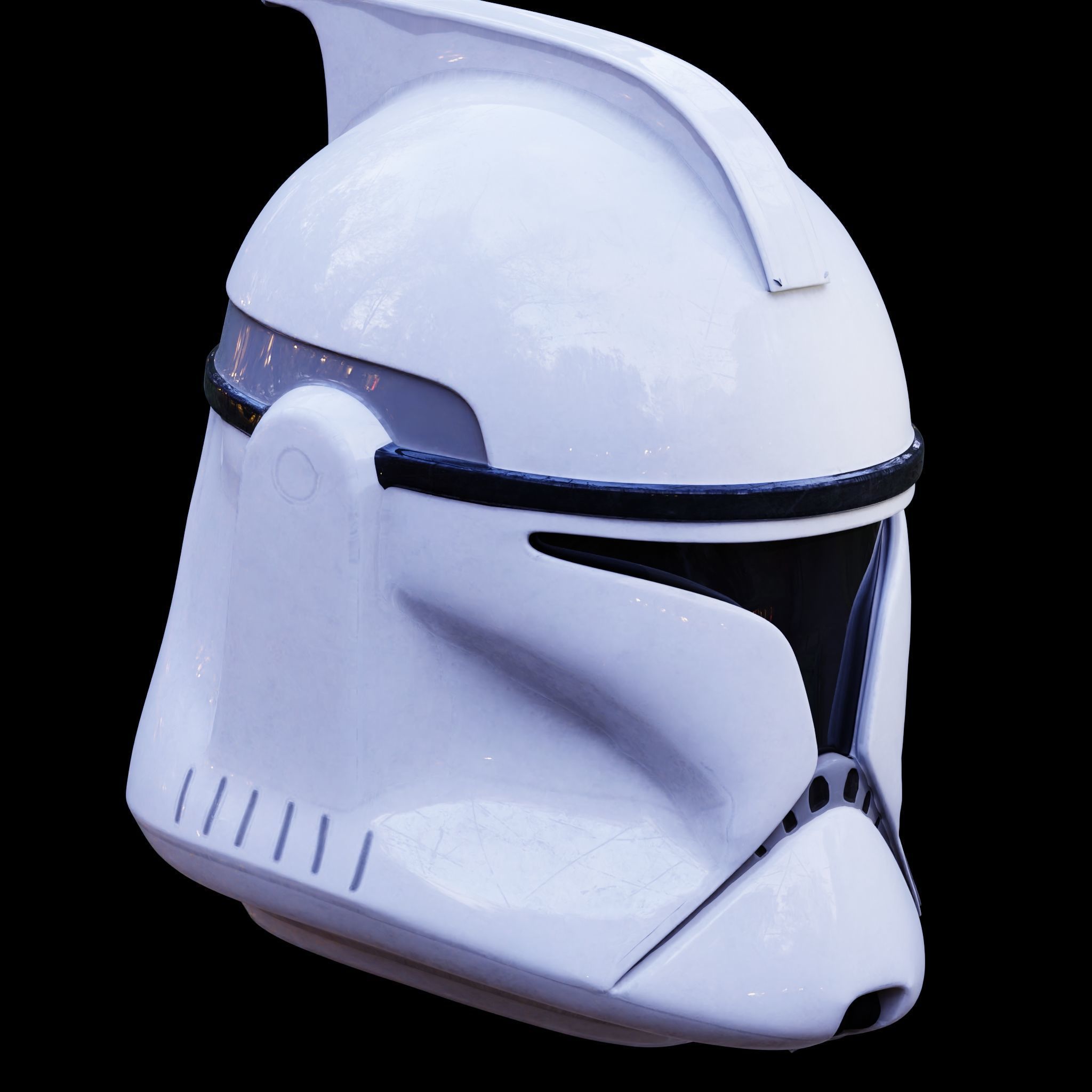 STAR TROOPER HELMET - Star Wars Fan Art STL 3D print model_9