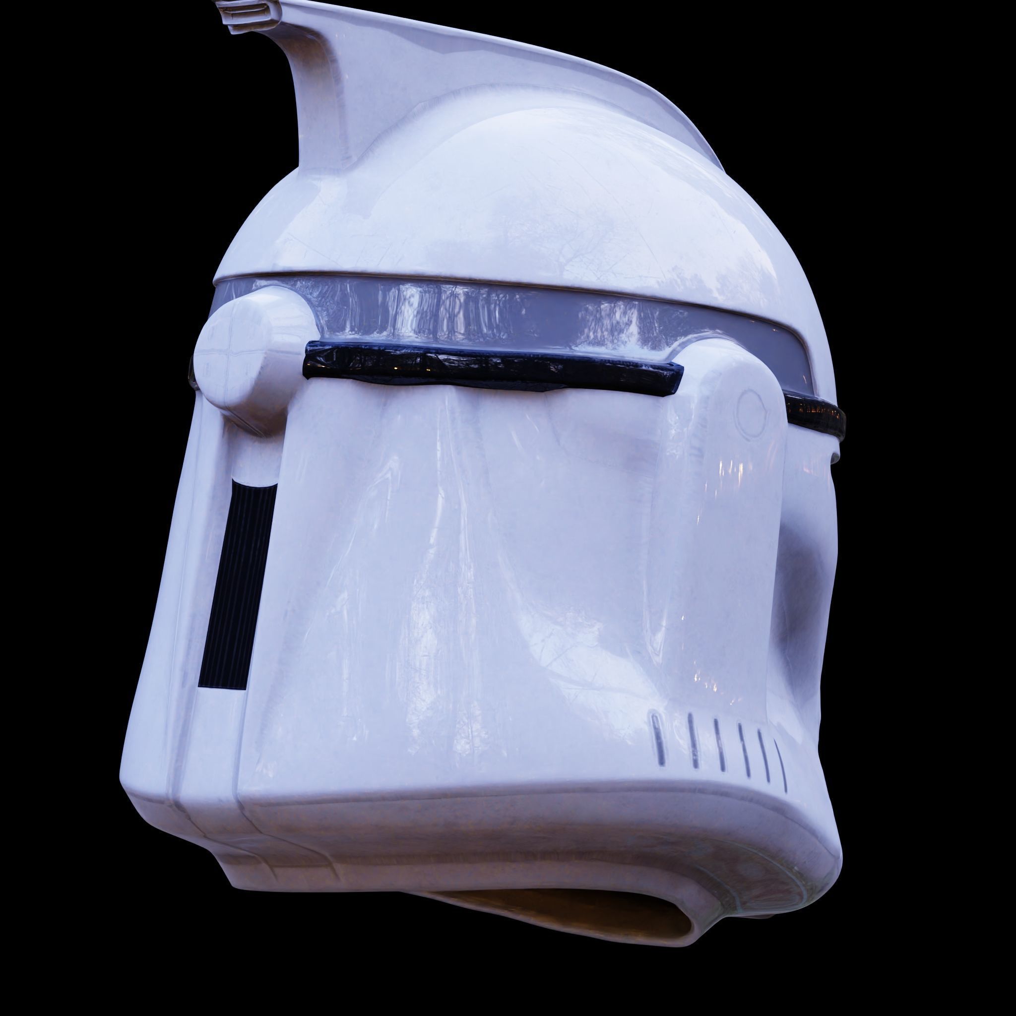 STAR TROOPER HELMET - Star Wars Fan Art STL 3D print model_5