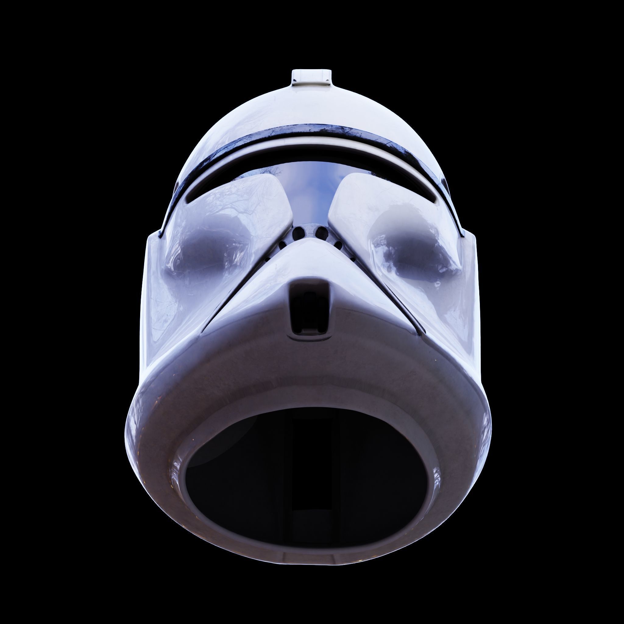 STAR TROOPER HELMET - Star Wars Fan Art STL 3D print model_13