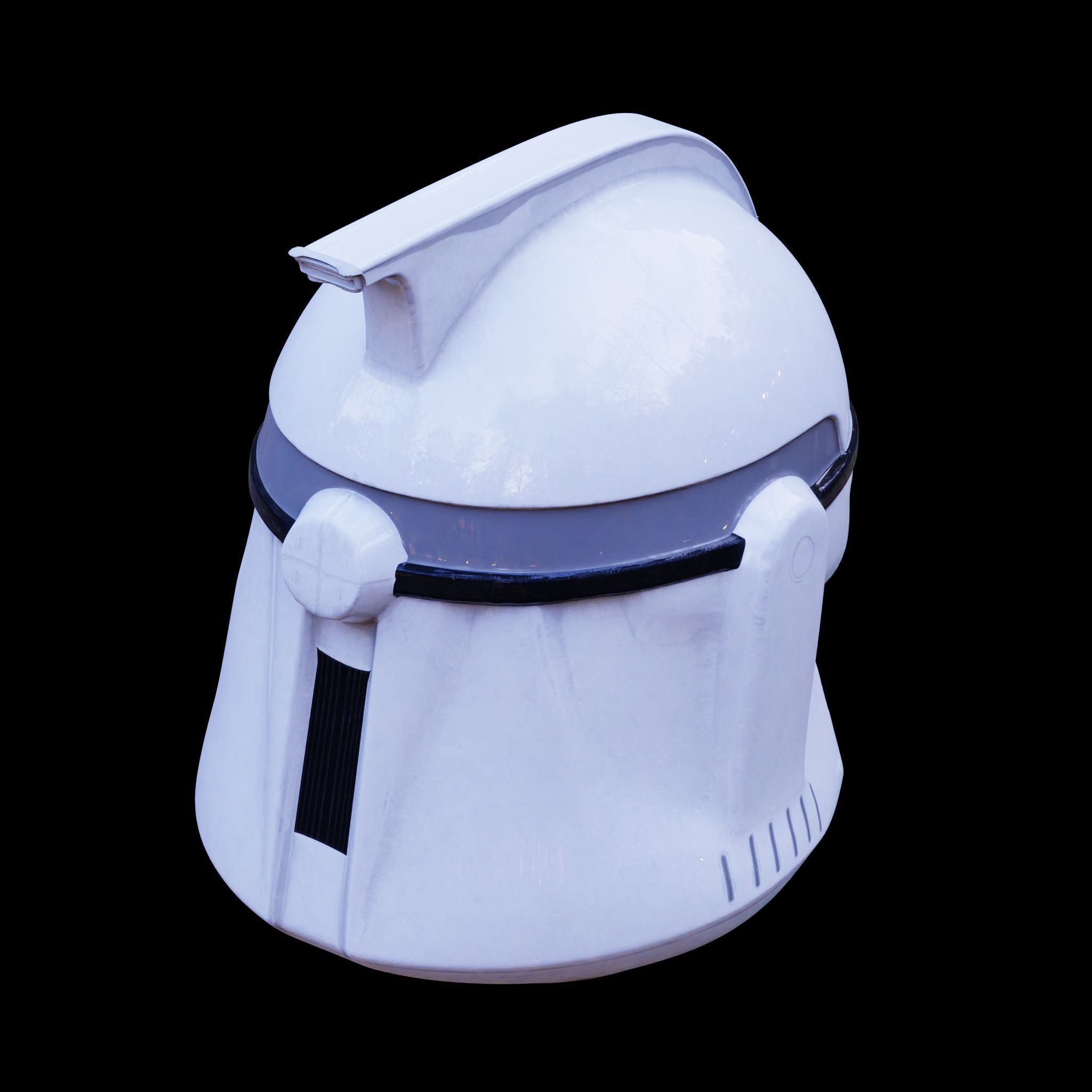 STAR TROOPER HELMET - Star Wars Fan Art STL 3D print model_16