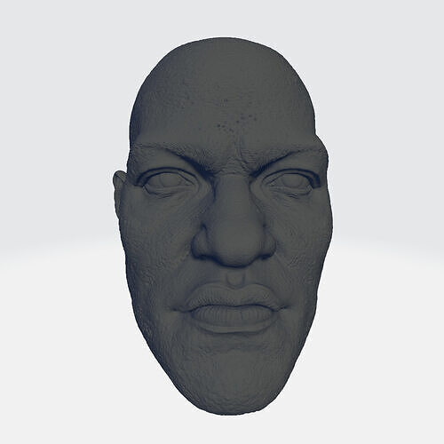 Head Sculpt  3D Model Inspired by Morpheus 3D print model