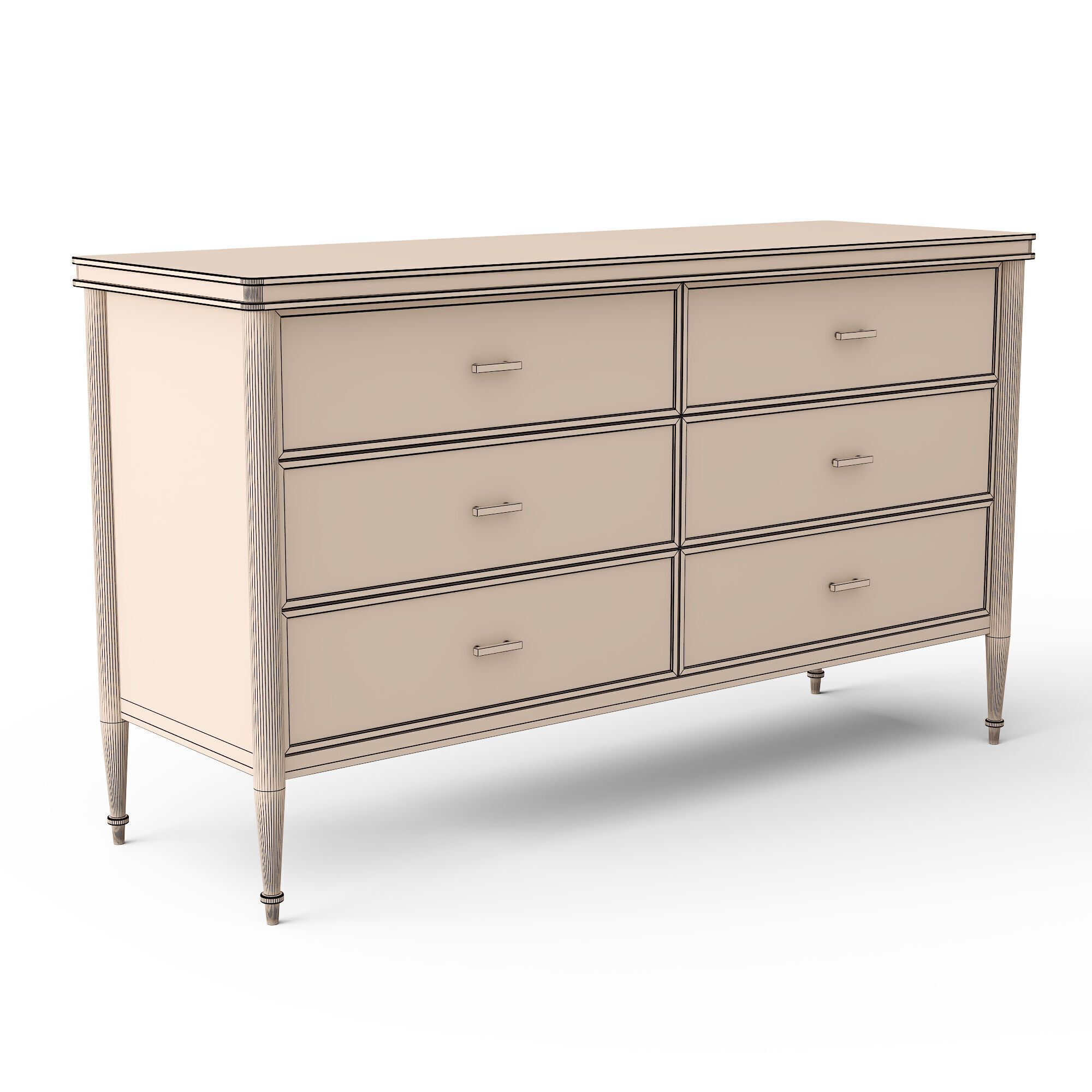 Casmar Sideboard 3D model_2