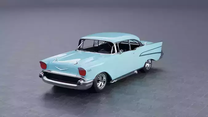 Chevrolet Belair 1957 Nascar Racing