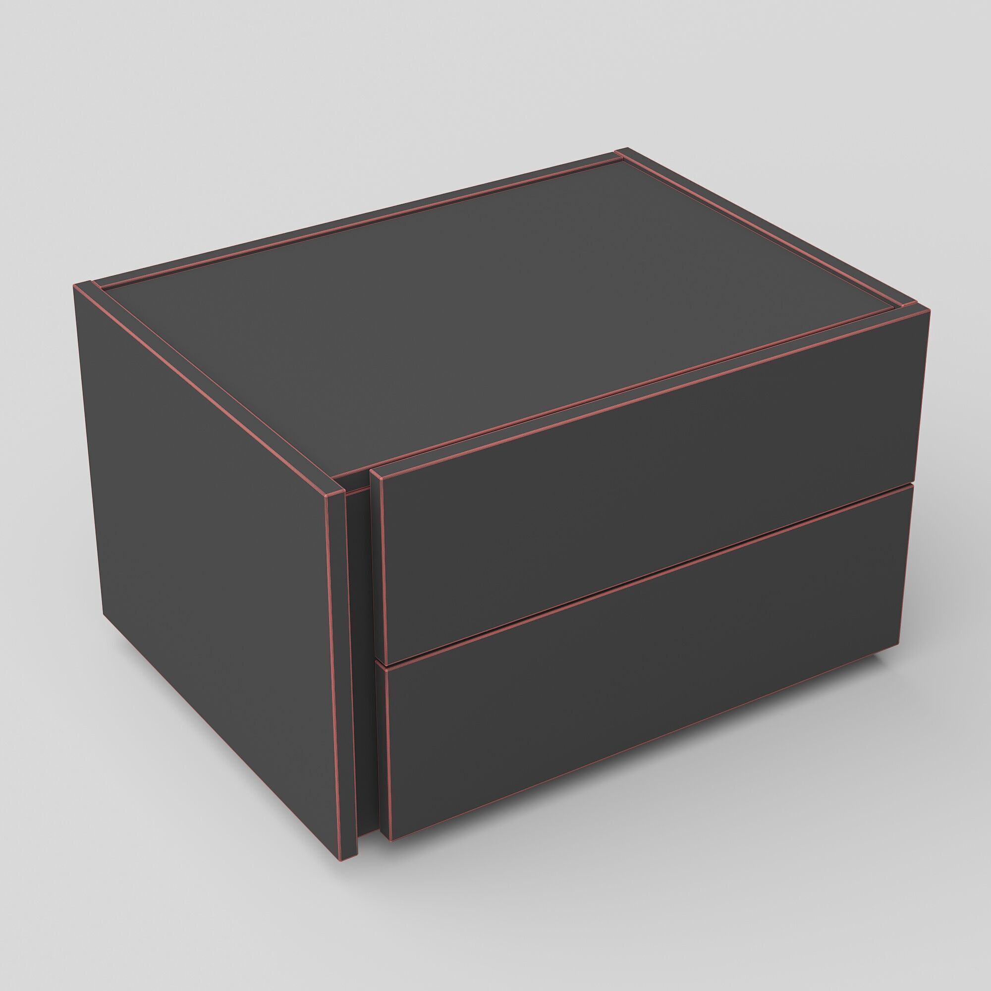 Briar Bedside Table 3D model_2
